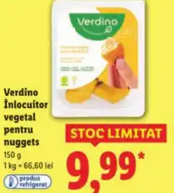 Lidl Verdino Inlocuitor vegetal pentru nuggets Ofertă