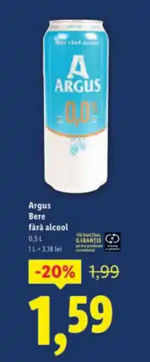 Lidl Argus Bere fără alcool Ofertă