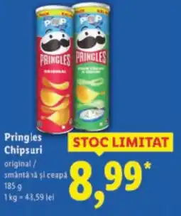 Lidl Pringles Chipsuri Ofertă