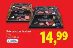 Lidl Deluxe Pate cu carne de vânat Ofertă