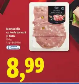 Lidl Deluxe Mortadella cu trufe de vară și fistic Ofertă