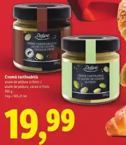 Lidl Deluxe Crema tartinabilă Ofertă