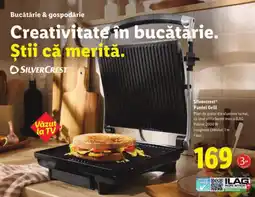 Lidl Silvercrest Panini Grill Ofertă