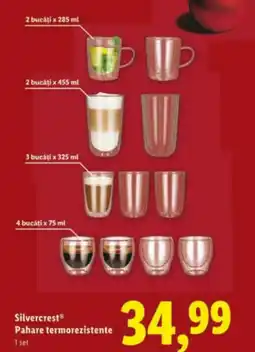 Lidl Silvercrest Pahare termorezistente Ofertă