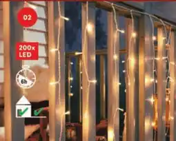 Lidl Livarno home Perdea luminoasă Ofertă