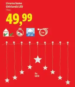 Lidl Livarno home Ghirlanda LED Ofertă