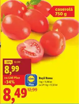 Lidl Roşii Roma Ofertă