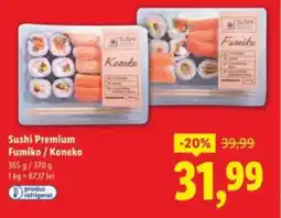 Lidl Sushi Premium Fumiko / Koneko Ofertă