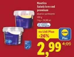 Lidl Nautica Salată icre cod premium Ofertă