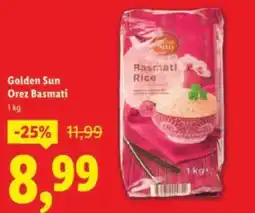 Lidl Golden Sun Orez Basmati Ofertă