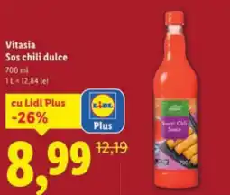 Lidl Vitasia Sos chili dulce Ofertă