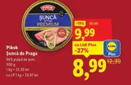 Lidl Pikok Șuncă de Praga Ofertă