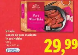 Lidl Vitasia Coaste de porc marinate in sos Hoisin Ofertă