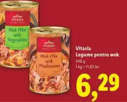 Lidl Vitasia Legume pentru wok Ofertă