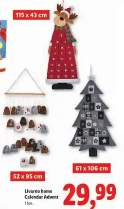 Lidl Livarno home Calendar Advent Ofertă