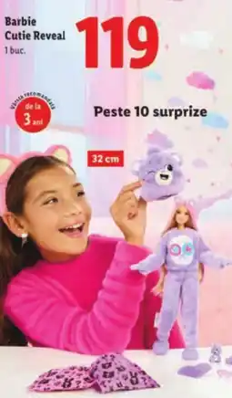 Lidl Barbie Cutie Reveal Ofertă