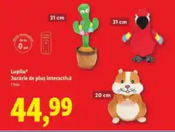 Lidl Lupilu Jucărie de plus interactivă Ofertă