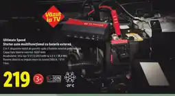 Lidl Ultimate Speed Starter auto multifuncţional cu baterie externă Ofertă