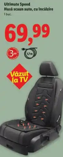 Lidl Ultimate Speed Husǎ scaun auto, cu încălzire Ofertă