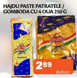 Unicarm Hajdu paste patratele / gomboda cu 4 oua Ofertă