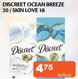 Unicarm Discreet ocean breeze 20/skin love 18 Ofertă