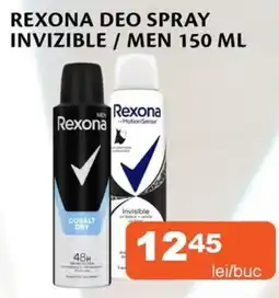 Unicarm Rexona deo spray invizible / men Ofertă