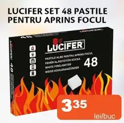 Unicarm Lucifer set 48 pastile pentru aprins focul Ofertă
