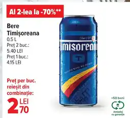 Carrefour Market Bere Timişoreana Ofertă