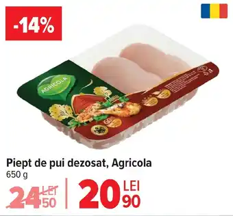 Piept de pui dezosat, Agricola