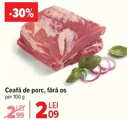 Carrefour Market Ceafă de porc, fără os Ofertă