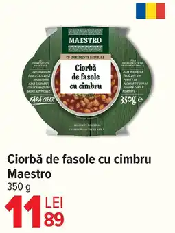 Carrefour Market Ciorbă de fasole cu cimbru Maestro Ofertă