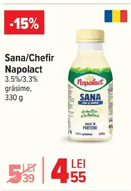 Carrefour Market Sana/Chefir Napolact Ofertă