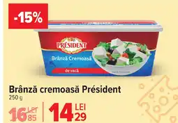 Carrefour Market Brânză cremoasă Président Ofertă