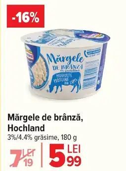 Carrefour Market Mărgele de brânză, Hochland Ofertă
