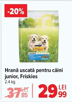 Carrefour Market Hrană uscată pentru câini junior, Friskies Ofertă