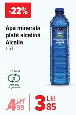 Carrefour Market Apă minerală plată alcalinǎ Alcalia Ofertă
