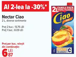 Carrefour Market Nectar Ciao Ofertă