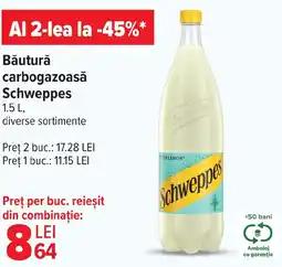 Carrefour Market Băutură carbogazoasă Schweppes Ofertă