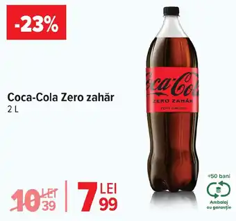 Carrefour Market Coca-Cola Zero zahăr Ofertă