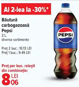Carrefour Market Băutură carbogazoasă Pepsi Ofertă