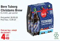 Carrefour Market Bere Tuborg Christams Brew Ofertă