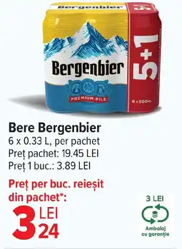 Carrefour Market Bere Bergenbier Ofertă