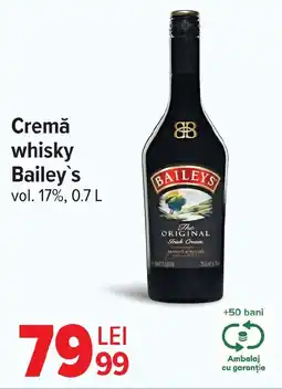 Carrefour Market Cremă whisky Bailey's Ofertă