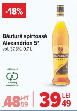 Carrefour Market Băutură spirtoasă Alexandrion 5 Ofertă