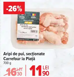 Carrefour Market Aripi de pui, secţionate Carrefour la Piaţă Ofertă