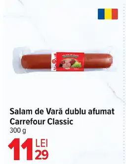 Carrefour Market Salam de Vară dublu afumat Carrefour Classic Ofertă