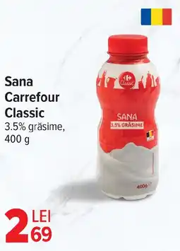 Carrefour Market Sana Carrefour Classic 3.5% grăsime, Ofertă