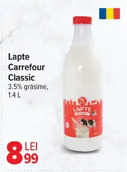 Carrefour Market Lapte Carrefour Classic 3.5% grăsime, Ofertă