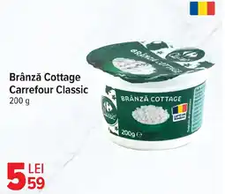 Carrefour Market Brânză Cottage Carrefour Classic Ofertă