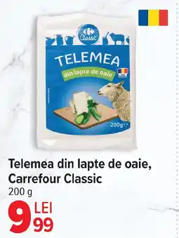 Carrefour Market Telemea din lapte de oaie, Carrefour Classic Ofertă